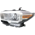 HEAD LAMP LH HALOGEN BLACK/CHROME BEZEL W/O LED DRL — photo 3