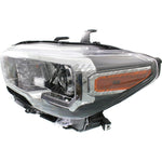 HEAD LAMP LH HALOGEN W/LED DRL/FOG LAMP/BLACK BEZEL CAPA — photo 2