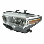 HEAD LAMP LH W/LED FOG LAMP BLACK BEZEL HQ — photo 2