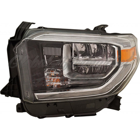 HEAD LAMP LH LED DRL W/O SMOKED LENS CAPA