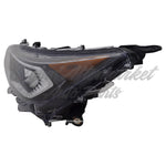 HEAD LAMP LH CHROME BEZEL NORTH AMERICAN BUILT ADVENTURE/ LTD/ TRAIL/ TRD/ XLE/XLE PREMIUM EXCLUDE HYBRID HQ — photo 3