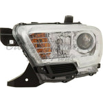 HEAD LAMP LH CHROME W/FOG W/O LED DRL HQ — photo 1
