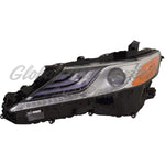 HEAD LAMP LH LED W/O ADAPTIVE LAMPS W/ DRL CHROME BEZEL XLE TRIM CAPA — photo 1