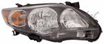 HEAD LAMP RH US BUILT BLACK BEZEL S/SRX — photo 1