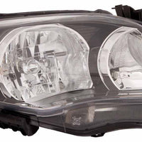 HEAD LAMP RH US BUILT BLACK BEZEL S/SRX