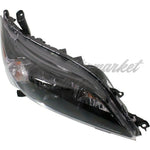 HEAD LAMP RH W/BLACK BEZEL SE MODEL CAPA — photo 4
