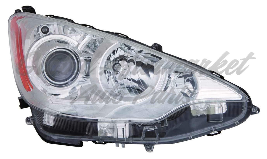 HEAD LAMP RH HALOGEN CAPA