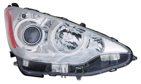 HEAD LAMP RH HALOGEN CAPA