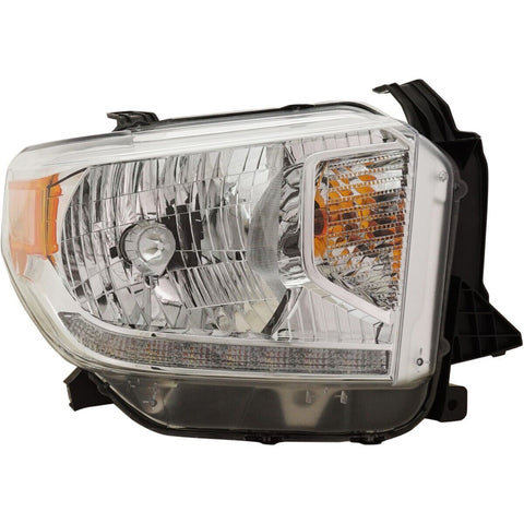 HEAD LAMP RH W/LED DRIVE LIGHT W/AUTO ADJUST PLATINUM/1794 EDITION CAPA