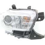 HEAD LAMP RH HALOGEN CHROME BEZEL W/O LED DRL HQ — photo 2