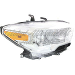 HEAD LAMP RH HALOGEN CHROME BEZEL W/O LED DRL CAPA — photo 3