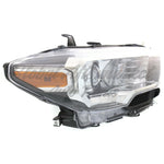 HEAD LAMP RH HALOGEN BLACK/CHROME BEZEL W/O LED DRL CAPA — photo 3