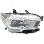 HEAD LAMP RH HALOGEN BLACK/CHROME BEZEL W/O LED DRL CAPA — photo 4
