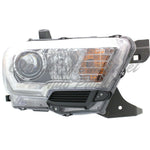 HEAD LAMP RH HALOGEN BLACK/CHROME BEZEL W/O LED DRL — photo 2