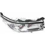 HEAD LAMP RH W/SMOKED CHROME W/CHROME BEZEL W/O LED DRL LE/LE PLUS/XLE MODEL — photo 3