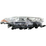 HEAD LAMP RH W/SMOKED CHROME W/CHROME BEZEL W/O LED DRL LE/LE PLUS/XLE MODEL — photo 4