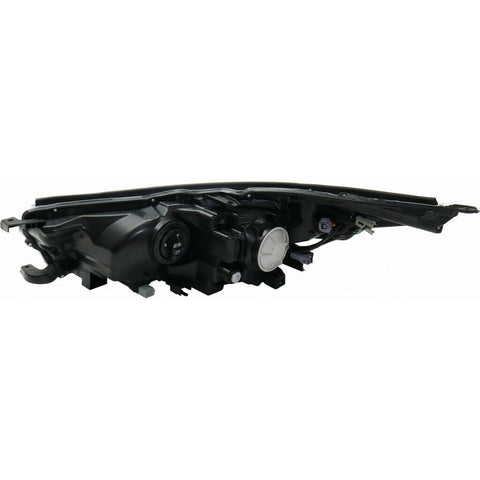 HEAD LAMP RH W/SMOKED CHROME W/CHROME BEZEL W/O LED DRL LE/LE PLUS/XLE MODEL