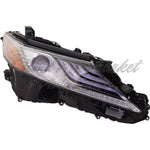 HEAD LAMP RH LED W/SMOKE TINT W/O ADAPTIVE — photo 1