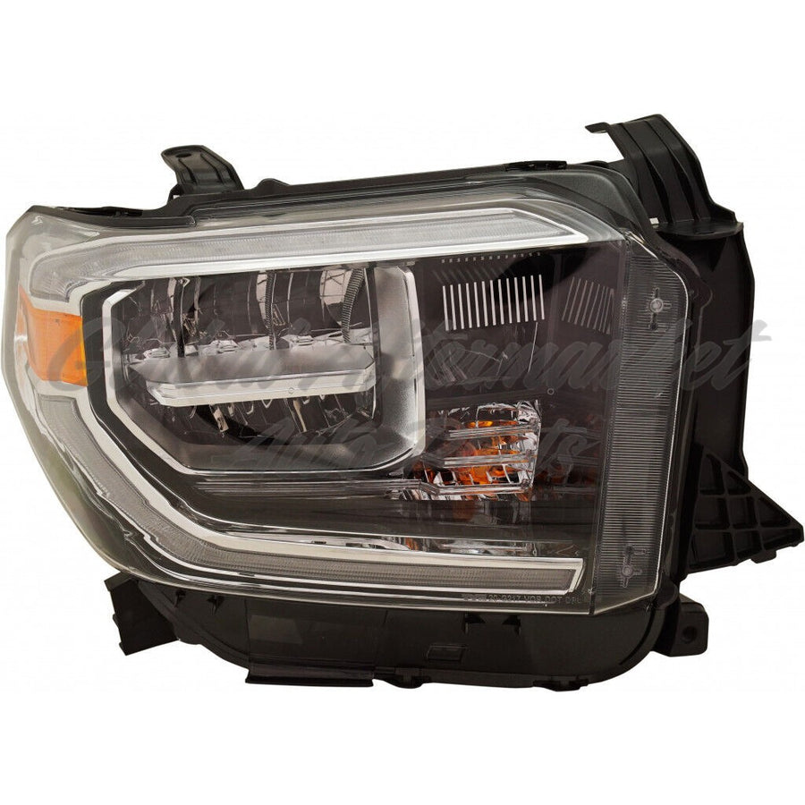 HEAD LAMP RH LED DRL W/O SMOKED LENS HQ