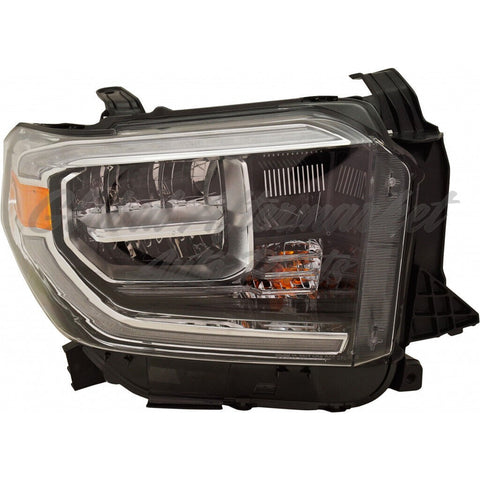 HEAD LAMP RH W/LED DRL W/O SMOKED LENS