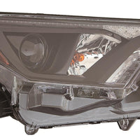 HEAD LAMP RH W/ BLACK BEZEL HALOGEN NORTH AMERICAN BUILT
