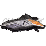 HEAD LAMP RH CHROME BEZEL W/LED DRL W/O ADAPTIVE LAMPS XLE MODEL CAPA — photo 2