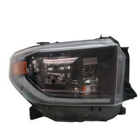 HEAD LAMP RH BLACK TRIM W/LED DRL