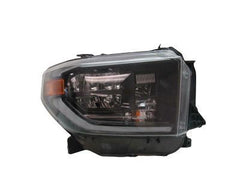 HEAD LAMP RH BLACK TRIM W/LED DRL