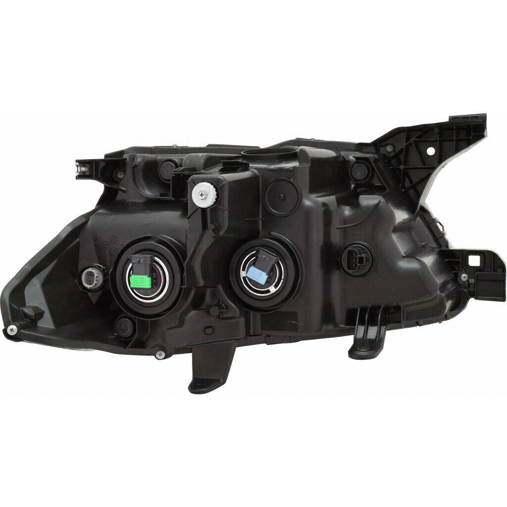 HEAD LAMP RH HALOGEN CHROME BY SIGNAL BASE SR MODELS W/O FOG LAMPS W/O LED DRL