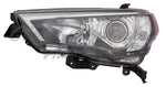 HEAD LAMP LH HALOGEN W/CHROME TRIM/BLACK BEZEL CAPA — photo 1