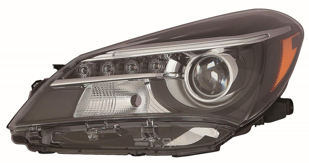 HEAD LAMP LH HALOGEN W/LED DRL SE MODEL CAPA