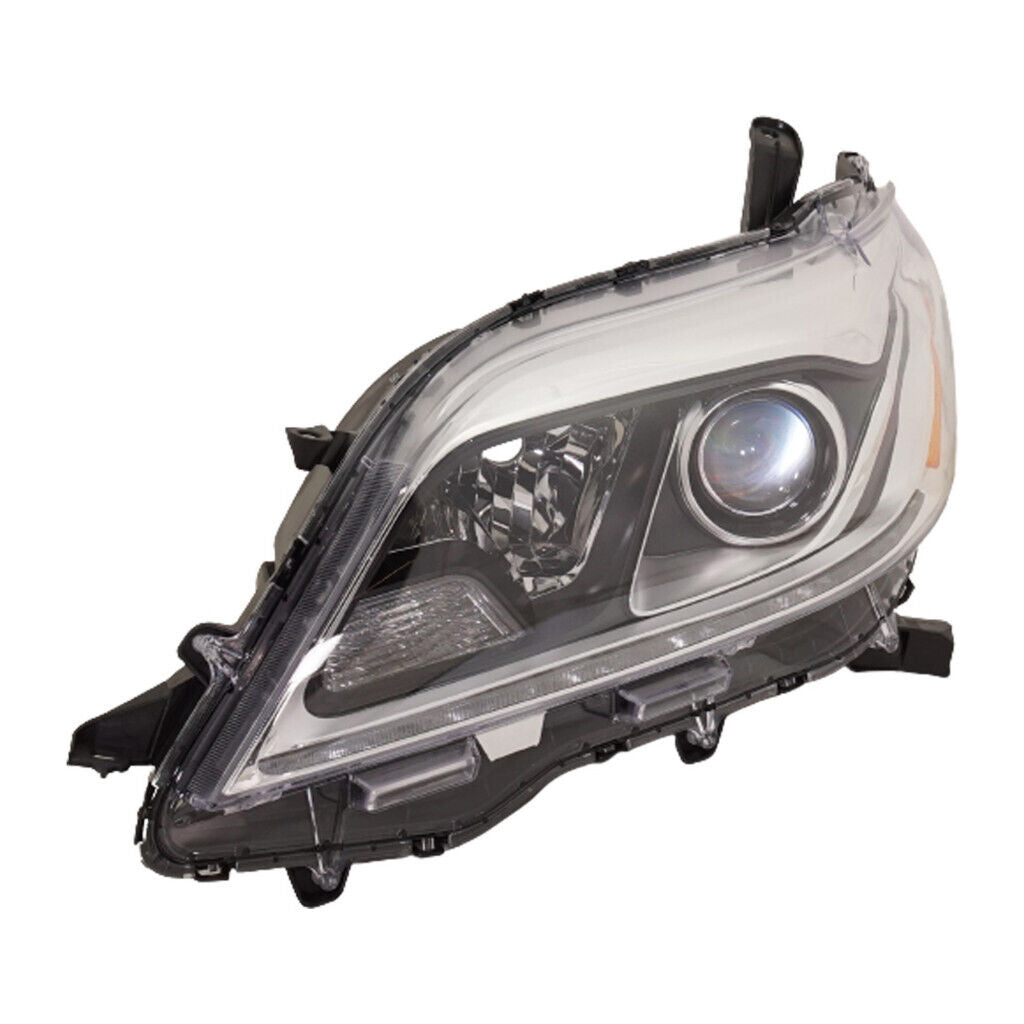 HEAD LAMP LH HID CHROME BEZEL HQ