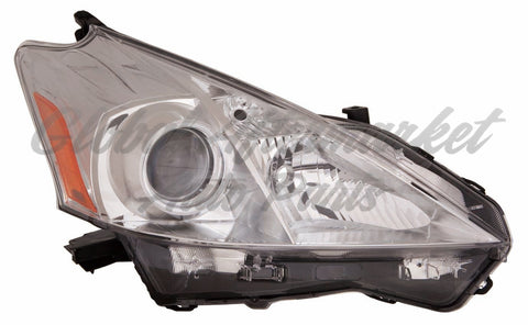 HEAD LAMP RH HALOGEN CAPA