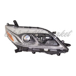 HEAD LAMP RH HID CHROME BEZEL HQ — photo 1