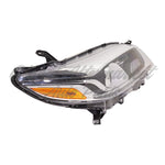 HEAD LAMP RH HID CHROME BEZEL HQ — photo 3