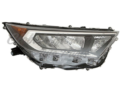 HEAD LAMP RH LED W/CHROME HOUSING JAPAN BUILT HQ