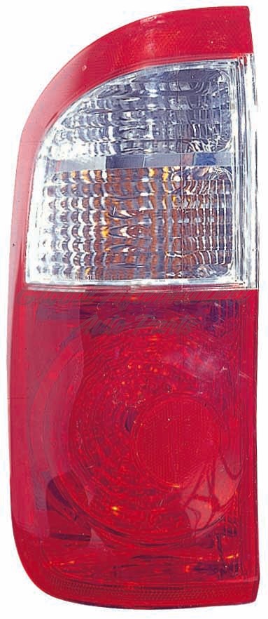TAIL LAMP LH DOUBLE CAB WHITE/RED CAPA