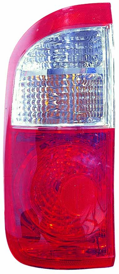 TAIL LAMP LH DOUBLE CAB WHITE/RED CAPA