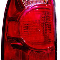 TAIL LAMP LH W/RED CENTER LENS CAPA