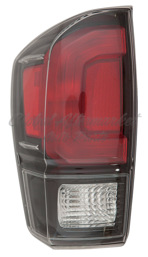 TAIL LAMP LH BLACK BEZEL