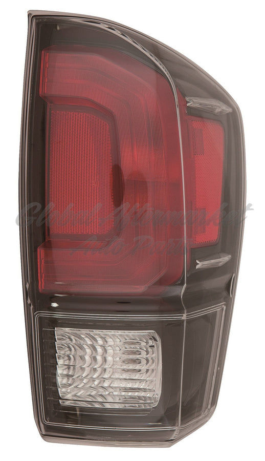 TAIL LAMP RH BLACK BEZEL CAPA