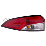 TAIL LAMP LH W/O SMOKE LENS NORTH AMERICA BUILT MODEL — photo 1
