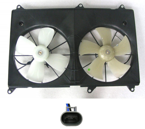 COOLING FAN ASSY DUAL FAN ASSY FOR V6 W/O TOW PKG/ FOR 4CYL W/TOW PKG