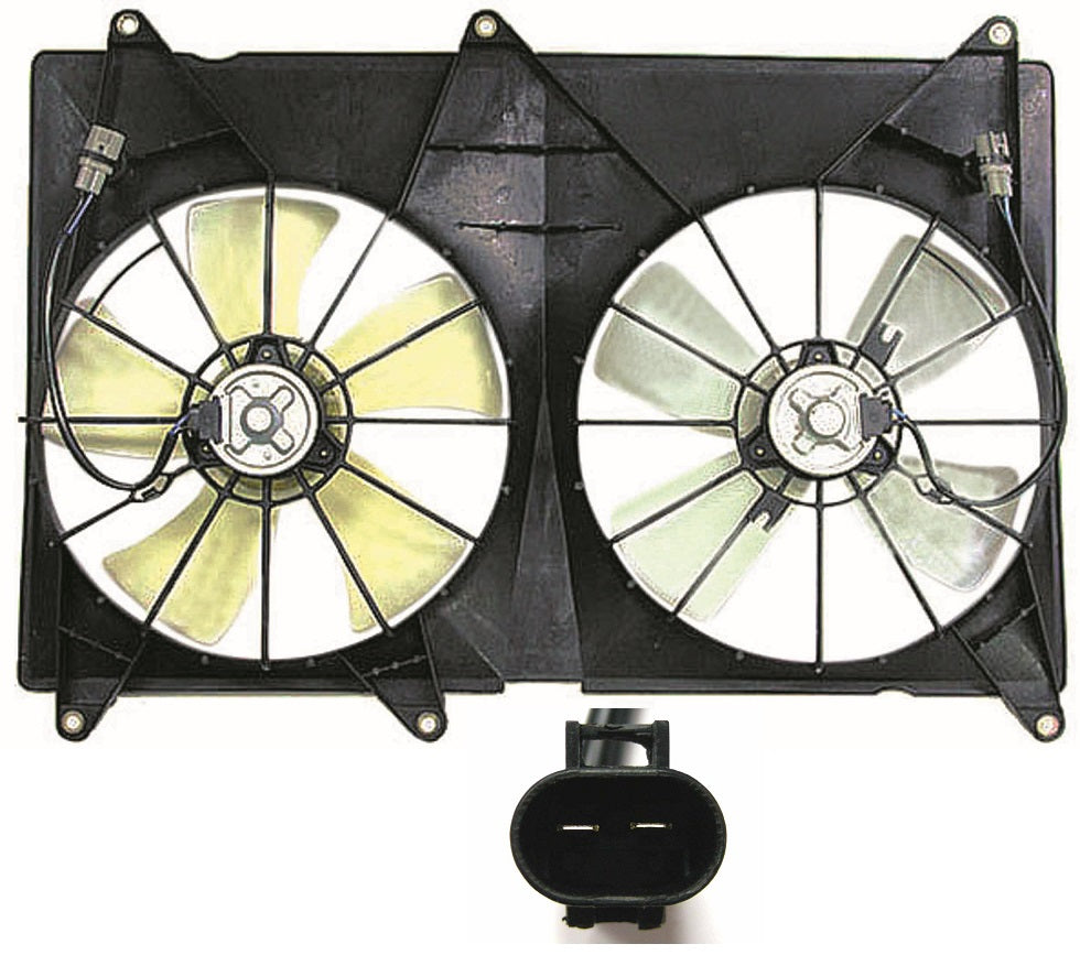 COOLING FAN ASSY 4CYL W/O TOWING PKG