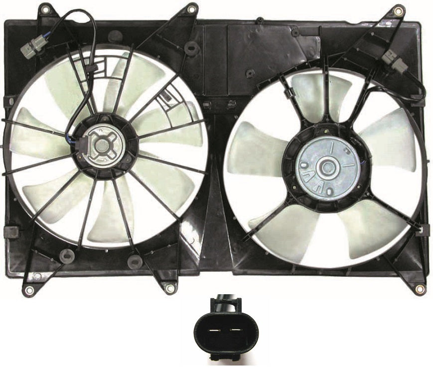 COOLING FAN ASSY 4CYL W/O TOWING PKG