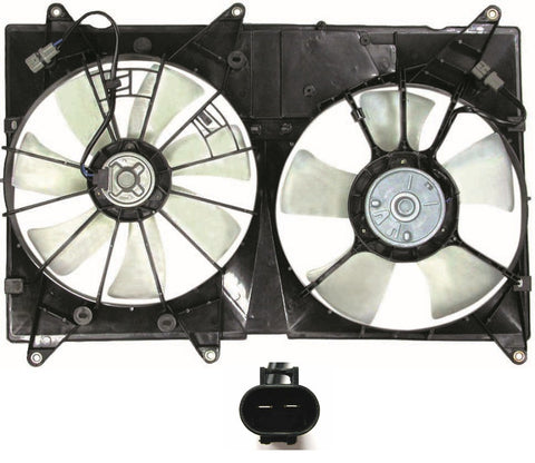 COOLING FAN ASSY 4CYL W/O TOWING PKG