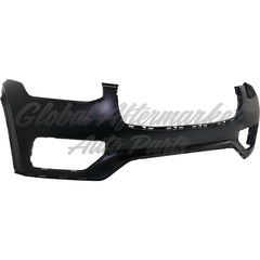 BUMPER FR PRIMED W/O PARK ASSIST SENSOR / HEAD LAMP WASHER CAPA
