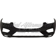 BUMPER FR PRIMED W/SENSOR/WASHER W/O R-DESIGN