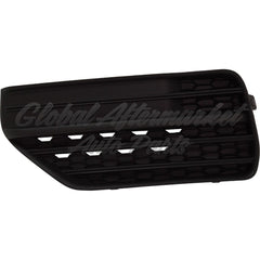 GRILLE FR LH LOWER BLACK TEXTURED FINISH W/O PARK ASSIST