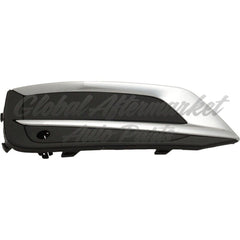 FOG LAMP COVER LH TEXTURED BLACK W/CHROME MOLDING